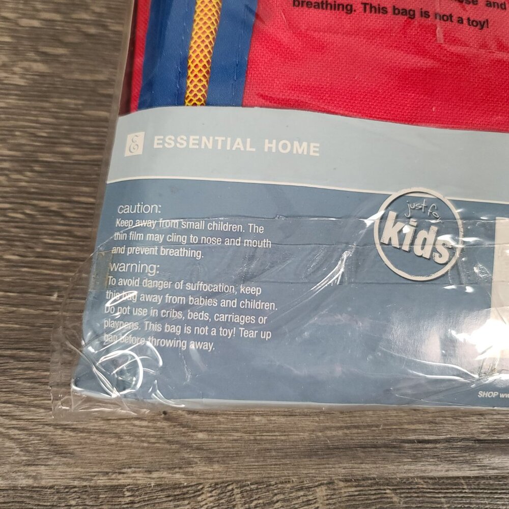 Kmart New in Package Over The Door Kid's Closet Organizer Red Yellow and Blue - Picture 6 of 12